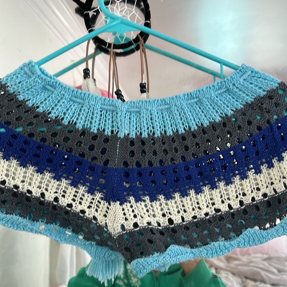 Short, short knit shirts with drawstrings - Picture 5 of 5